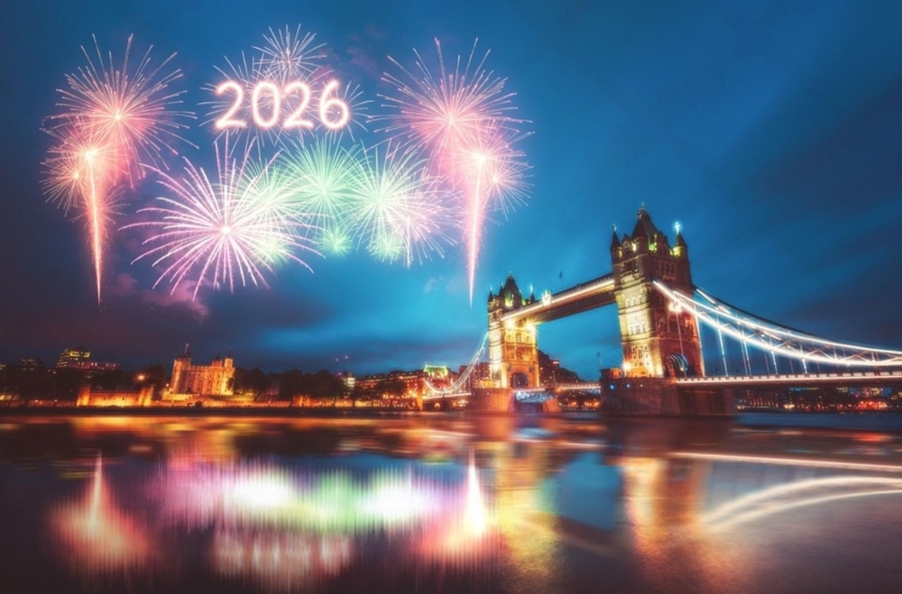 new year 2026 in London