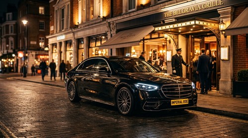 Mercedes S-Class Luxury Chauffeur Service for Every Occasion