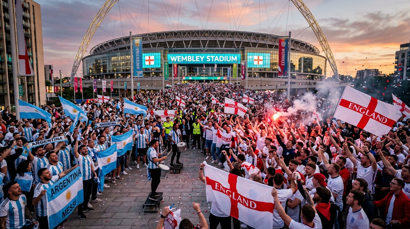England v Argentina