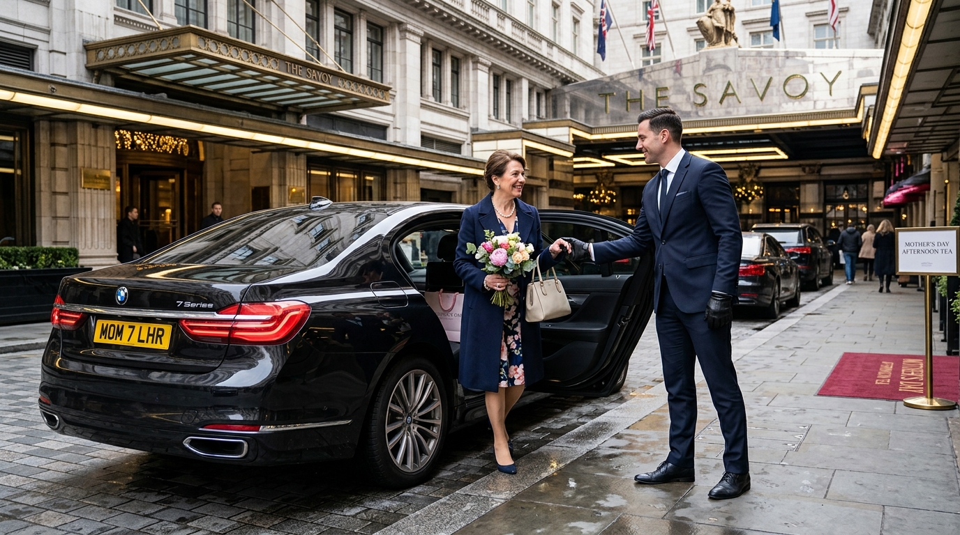Luxury Afternoon Tea Chauffeur Mother's Day