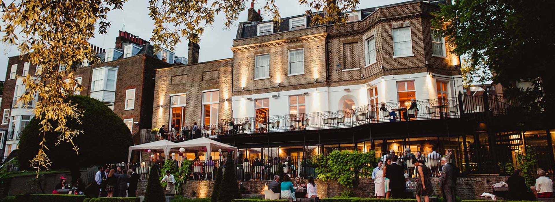Bingham Riverhouse Petersham Road Richmond chauffeur arrival