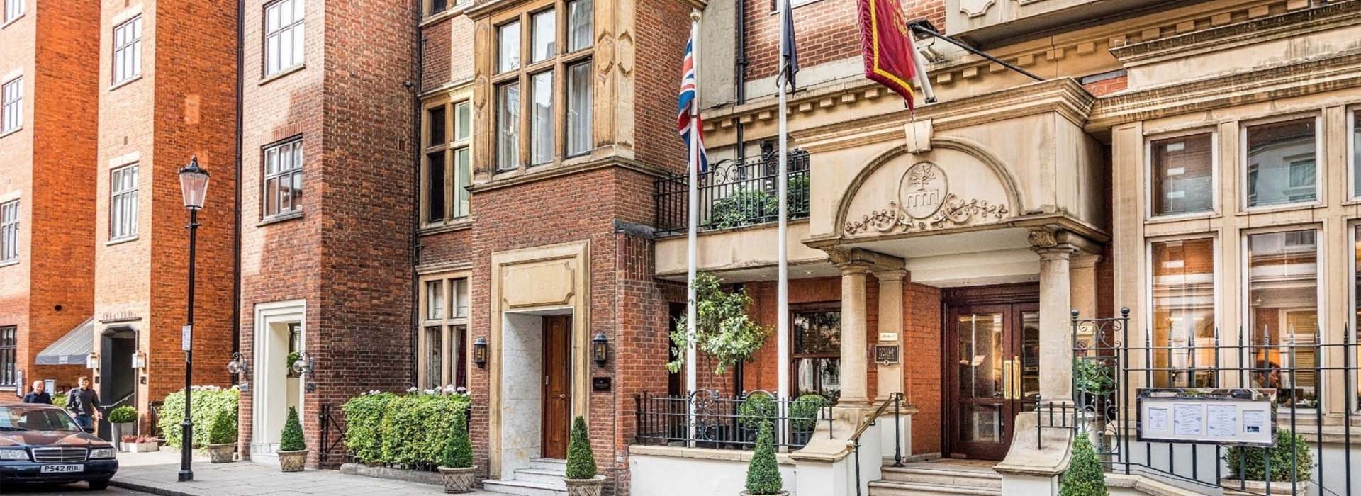 The Capital Hotel Basil Street Knightsbridge chauffeur arrival