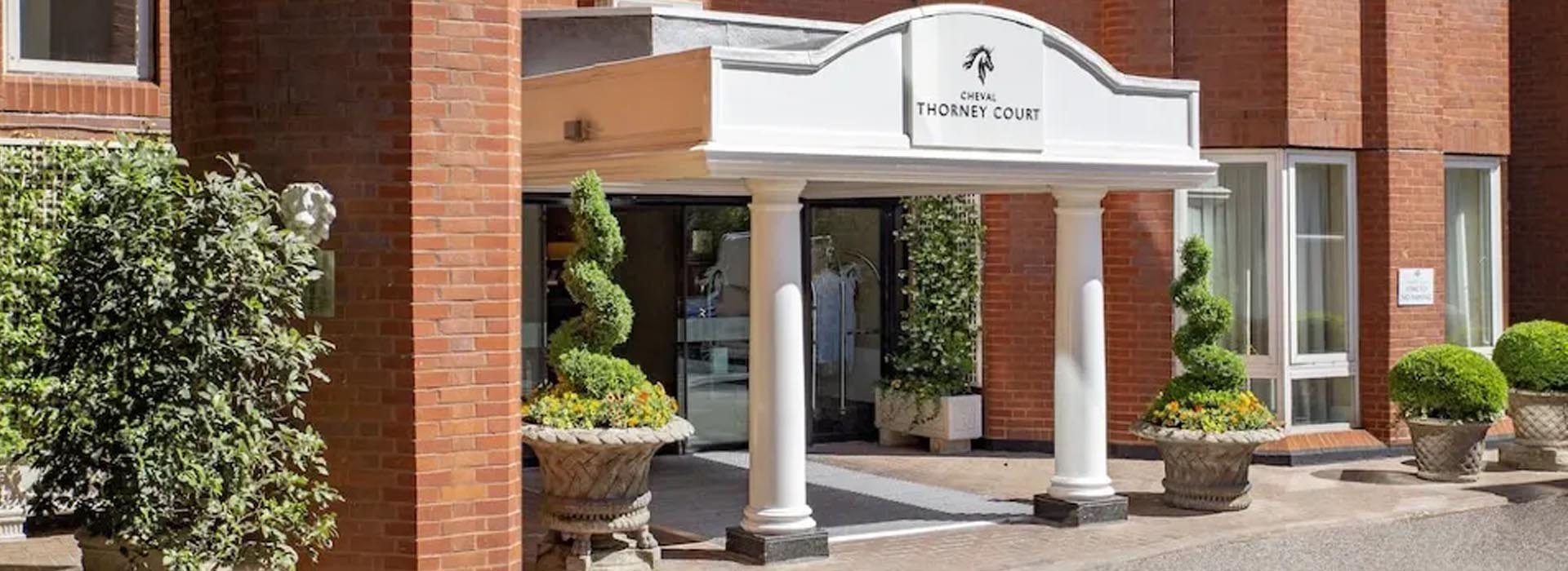 Cheval Thorney Court Palace Gate Kensington chauffeur arrival