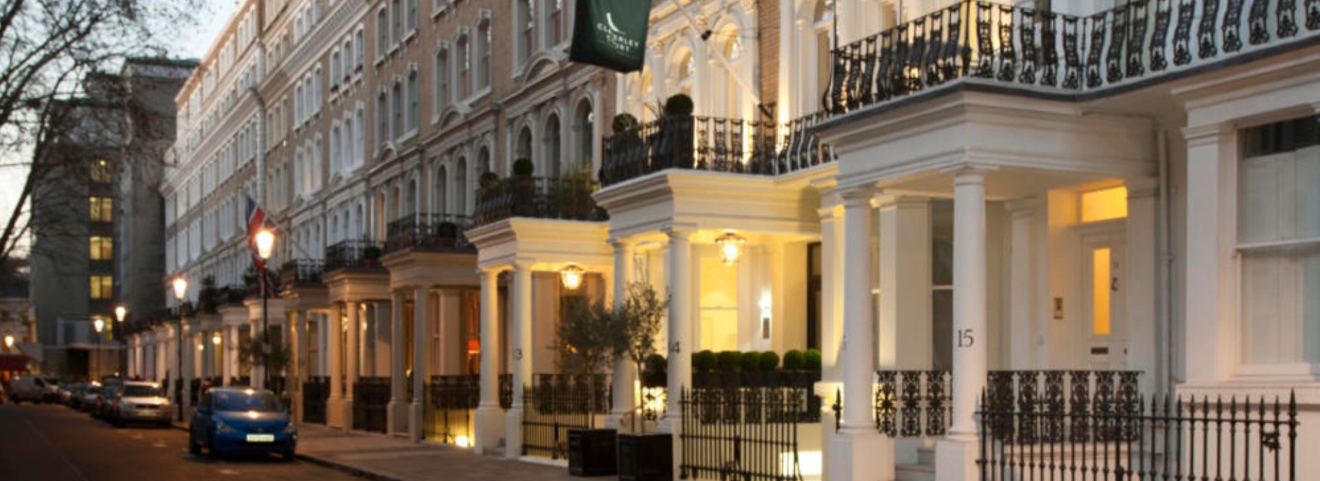 Claverley Court Beaufort Gardens Knightsbridge chauffeur arrival