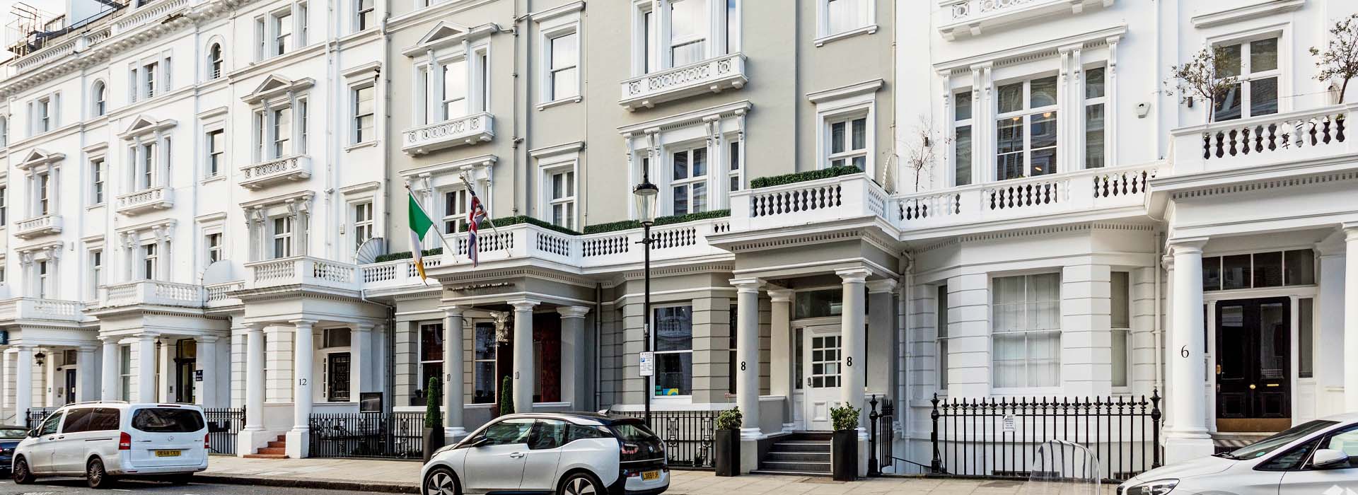 The Exhibitionist Hotel Queensberry Place South Kensington chauffeur arrival