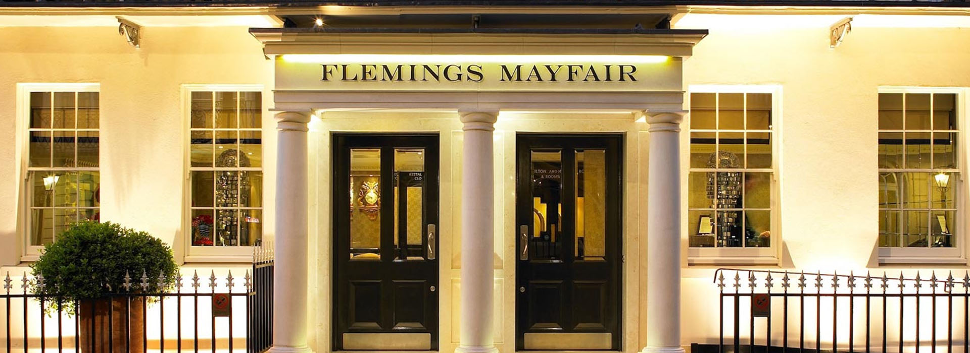 Fleming's Mayfair Hotel Half Moon Street chauffeur arrival