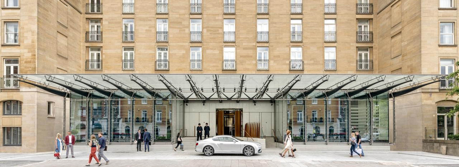 The Knightsbridge Hotel Beaufort Gardens chauffeur arrival