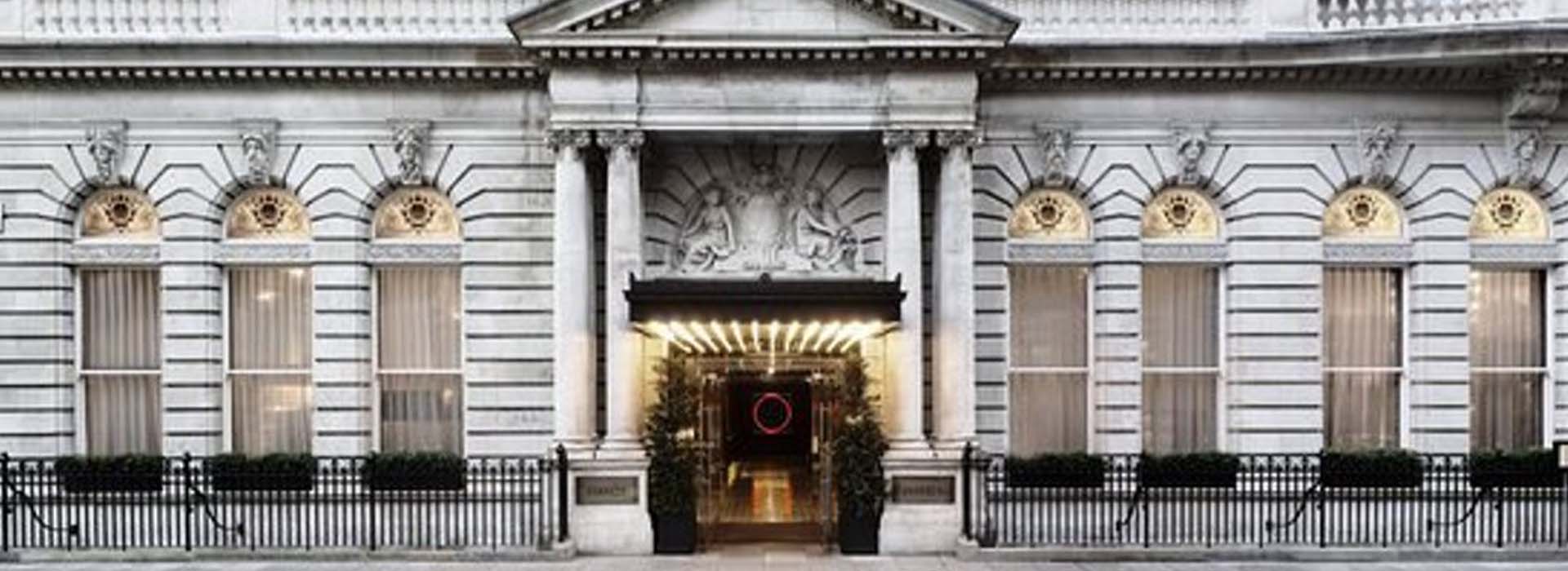 The London EDITION Hotel Berners Street Fitzrovia chauffeur arrival