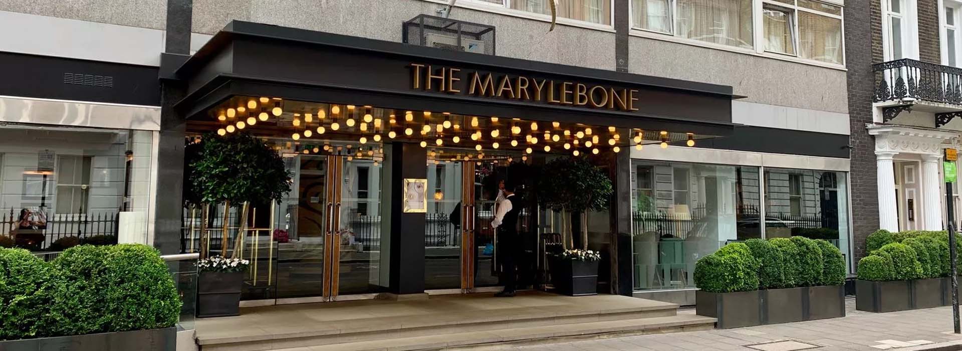 The Marylebone Hotel Welbeck Street chauffeur arrival