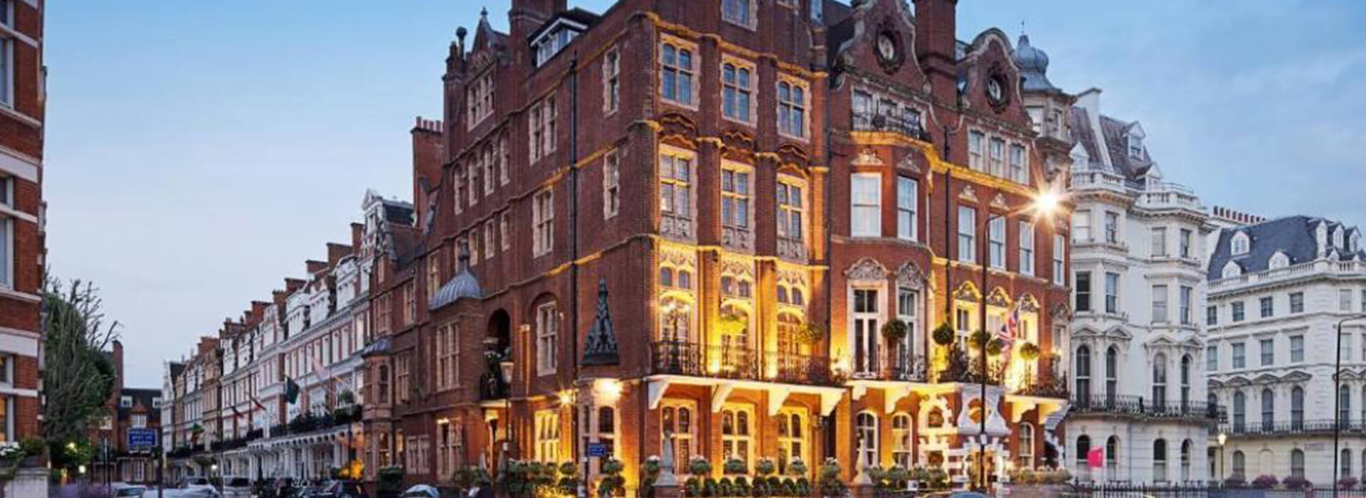 The Milestone Hotel Kensington Palace chauffeur arrival