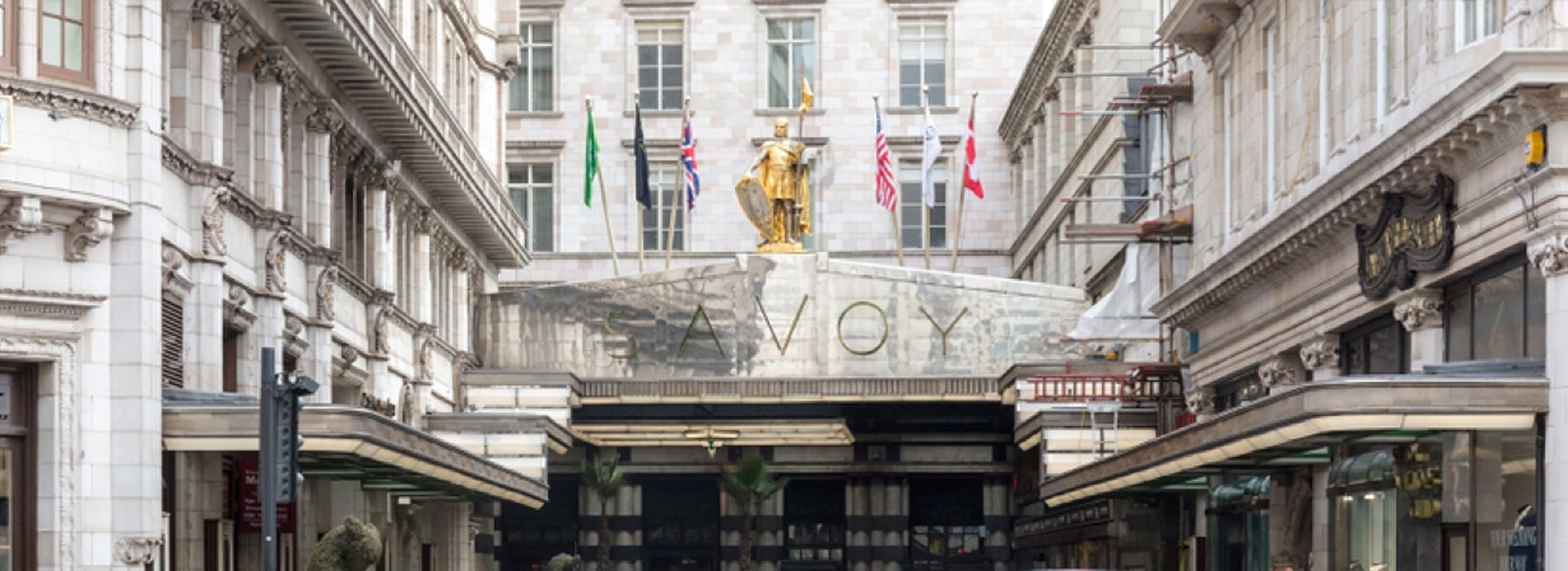 The Savoy Savoy Court chauffeur arrival